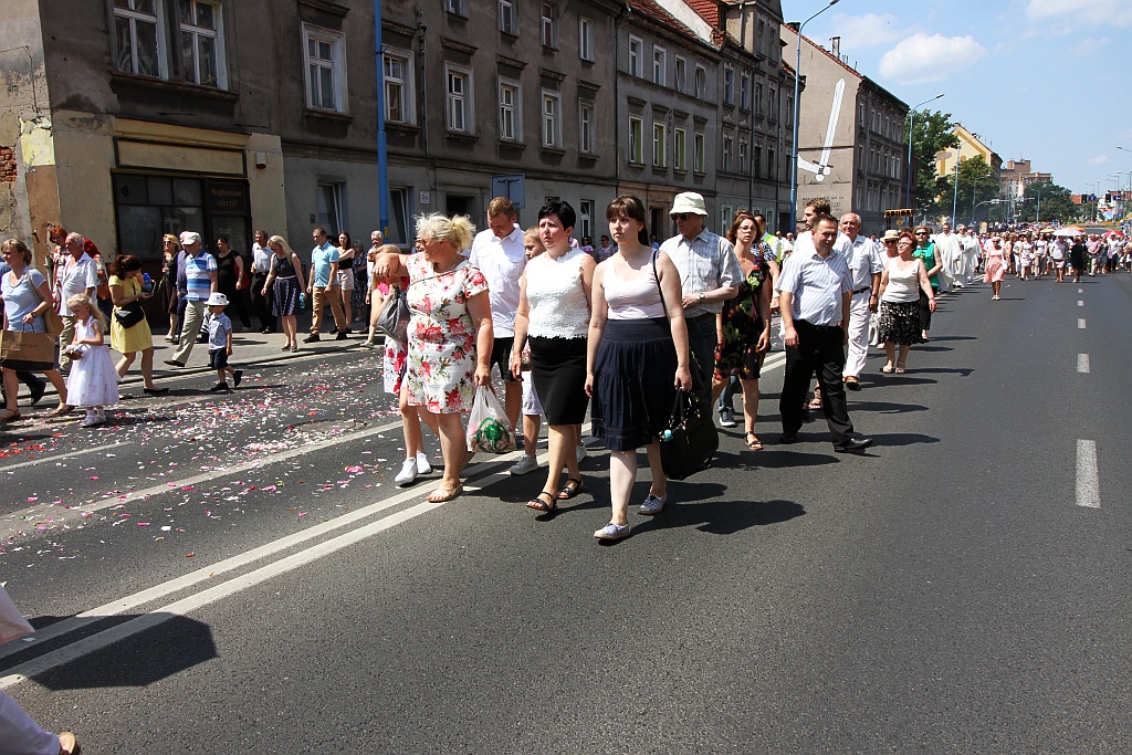 Procesji Bożego Ciała w Legnica - nasza fotorelacja