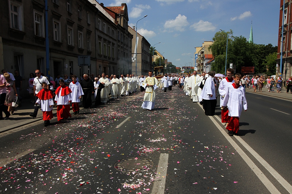 Procesji Bożego Ciała w Legnica - nasza fotorelacja