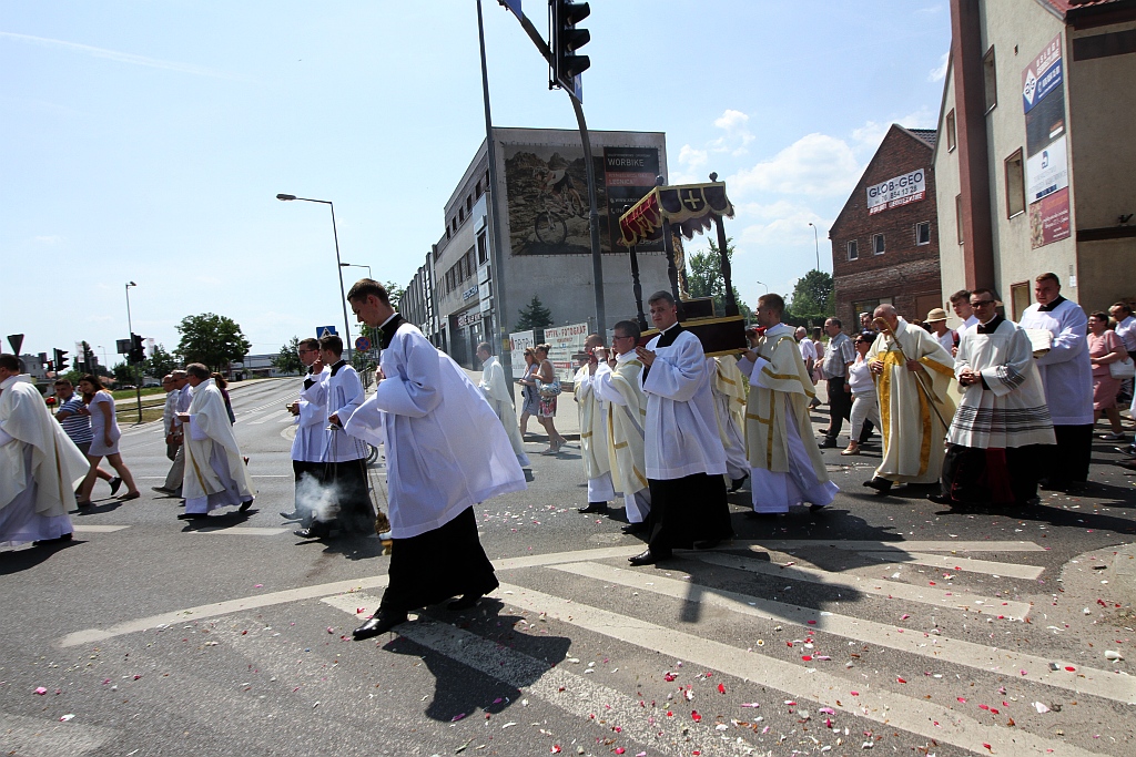 Procesji Bożego Ciała w Legnica - nasza fotorelacja