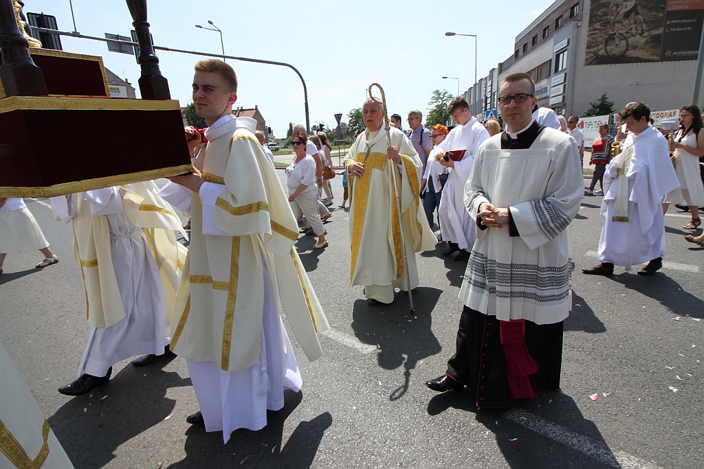 Procesji Bożego Ciała w Legnica - nasza fotorelacja
