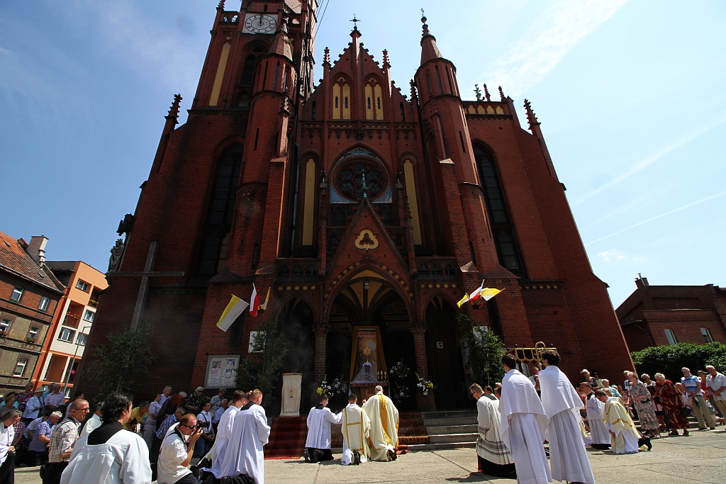 Procesji Bożego Ciała w Legnica - nasza fotorelacja