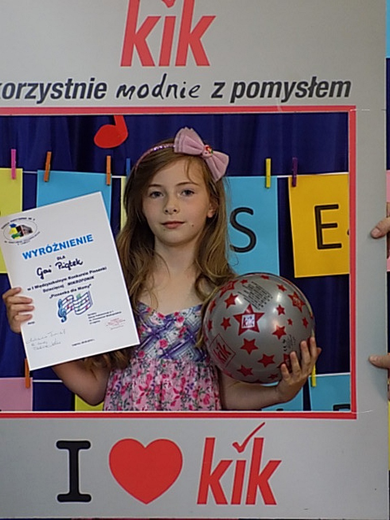 I Międzyszkolnym Konkursie Piosenki Dziecięcej „Mikrofonik”
