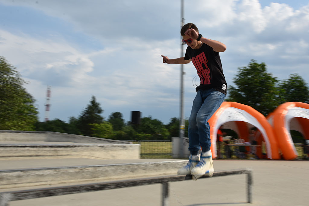 Na legnickim skateparku odbyły się zawody Skate Jam. Cz.2