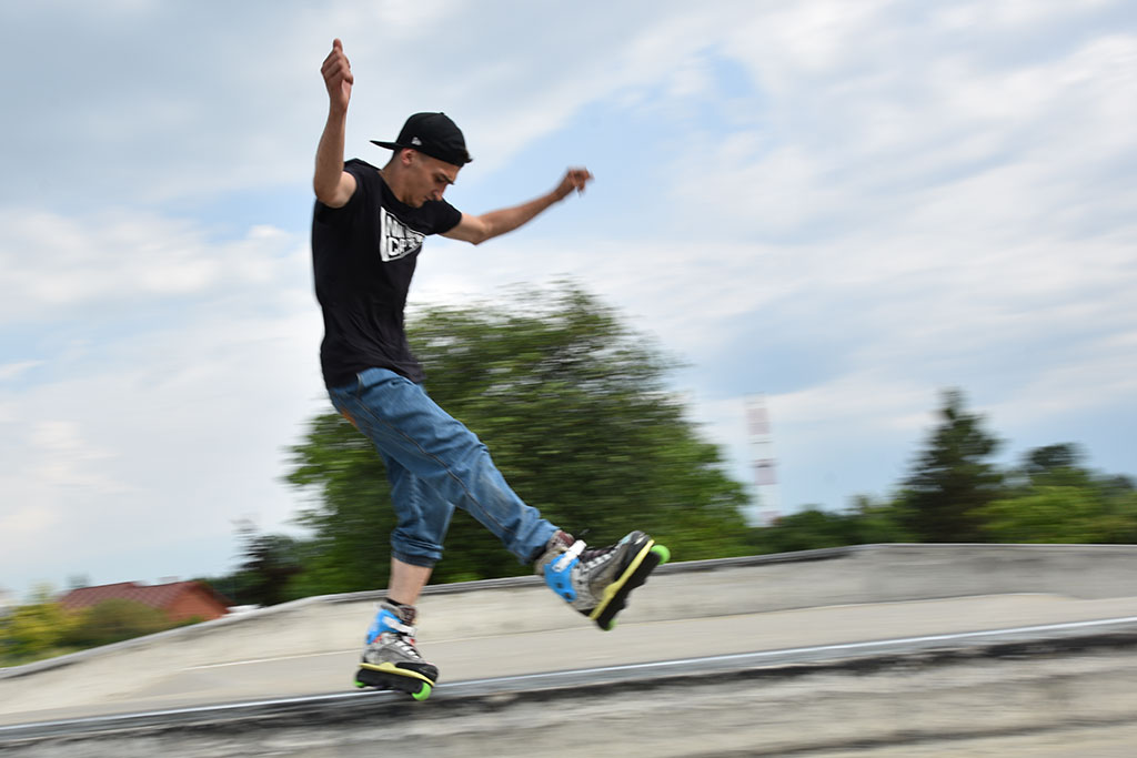 Na legnickim skateparku odbyły się zawody Skate Jam. Cz.2