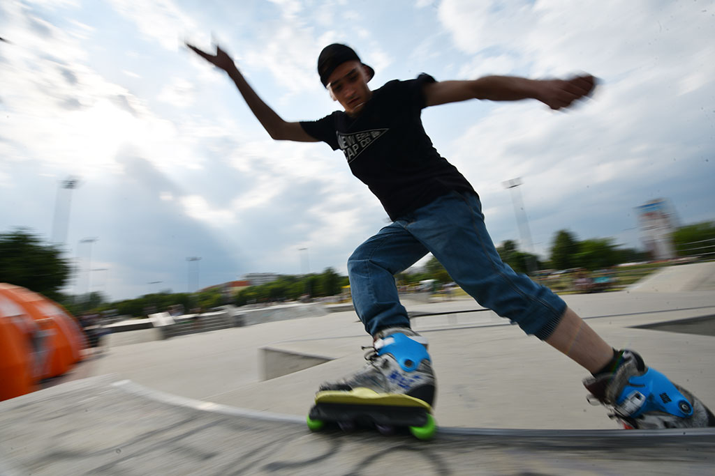 Na legnickim skateparku odbyły się zawody Skate Jam. Cz.2