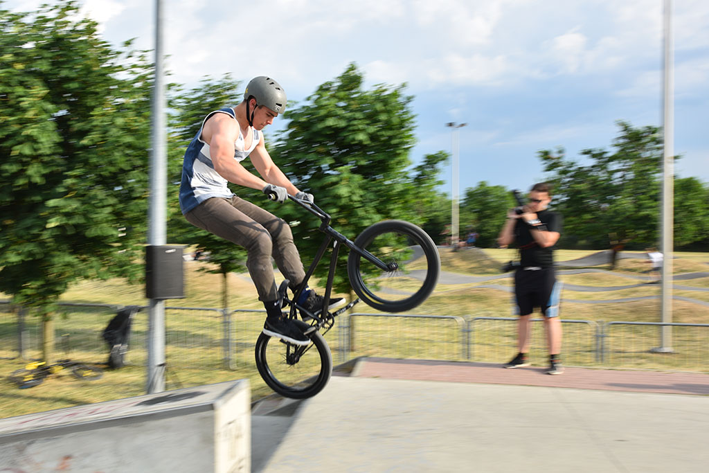 Na legnickim skateparku odbyły się zawody Skate Jam. Cz.2