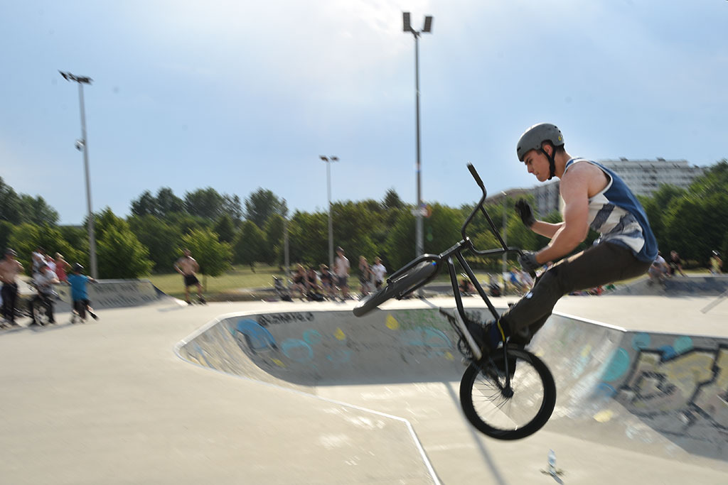 Na legnickim skateparku odbyły się zawody Skate Jam. Cz.2