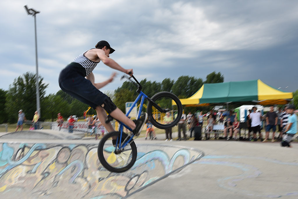 Na legnickim skateparku odbyły się zawody Skate Jam. Cz.2