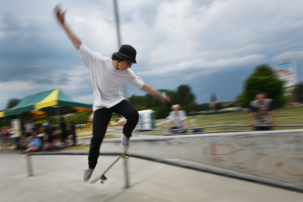 Na legnickim skateparku odbyły się zawody Skate Jam. Cz.2