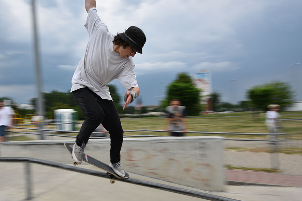 Na legnickim skateparku odbyły się zawody Skate Jam. Cz.2