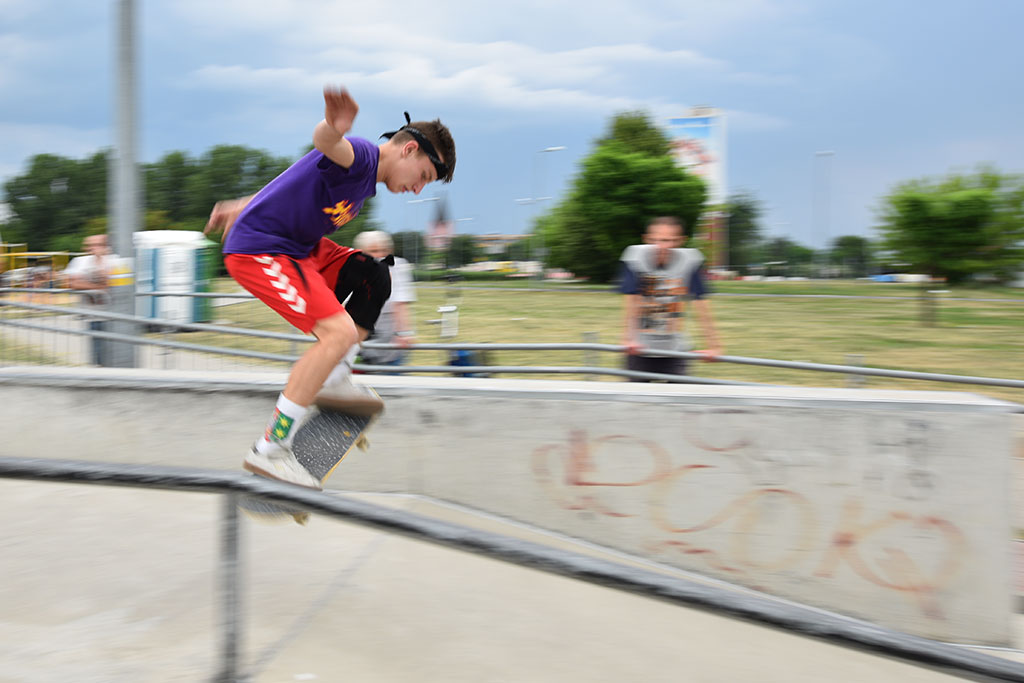 Na legnickim skateparku odbyły się zawody Skate Jam. Cz.2