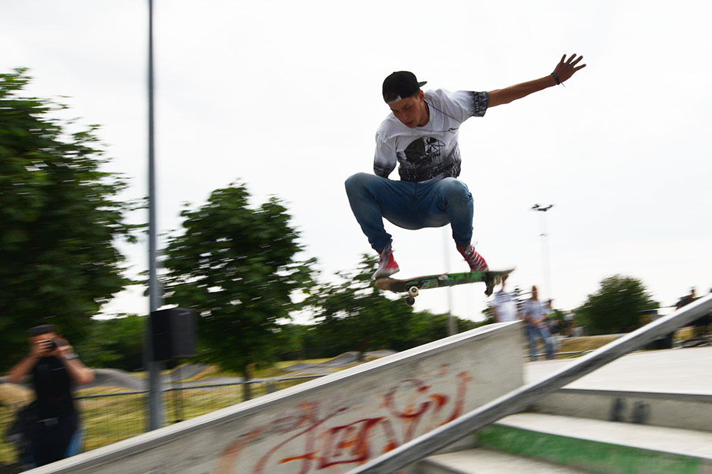 Na legnickim skateparku odbyły się zawody Skate Jam. Cz.2