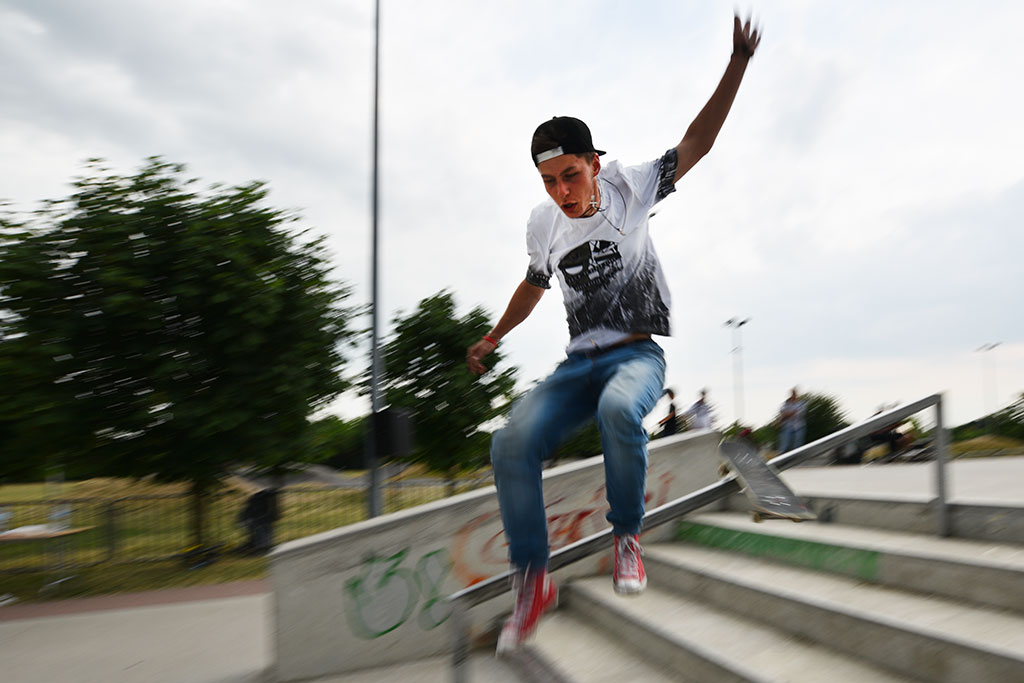 Na legnickim skateparku odbyły się zawody Skate Jam. Cz.2