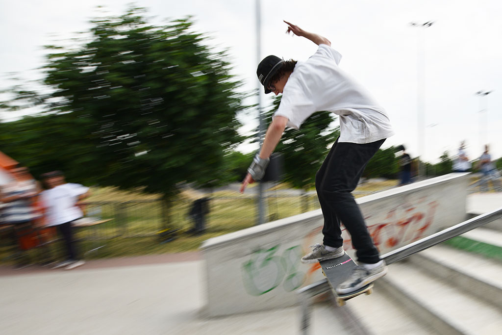 Na legnickim skateparku odbyły się zawody Skate Jam. Cz.2