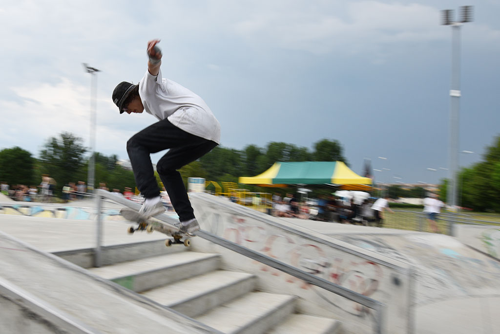 Na legnickim skateparku odbyły się zawody Skate Jam. Cz.2