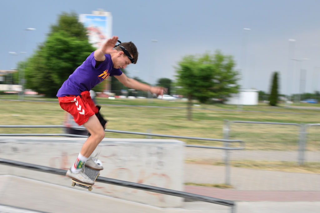 Na legnickim skateparku odbyły się zawody Skate Jam. Cz.2
