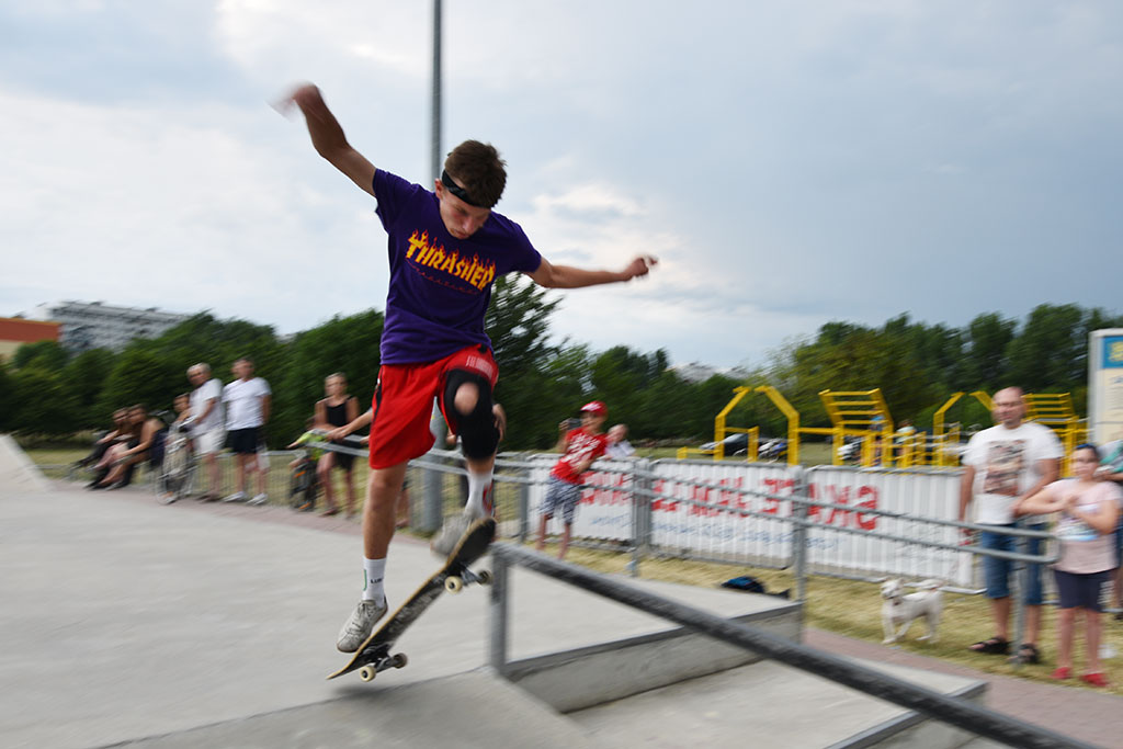 Na legnickim skateparku odbyły się zawody Skate Jam. Cz.2