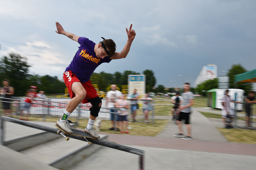 Na legnickim skateparku odbyły się zawody Skate Jam. Cz.2