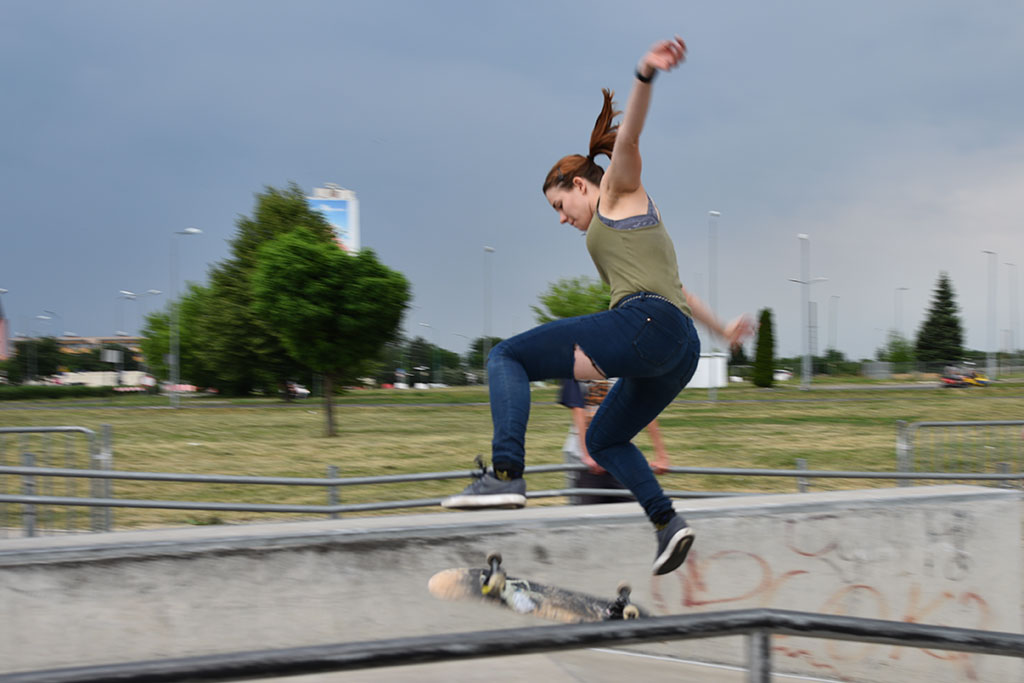 Na legnickim skateparku odbyły się zawody Skate Jam. Cz.2