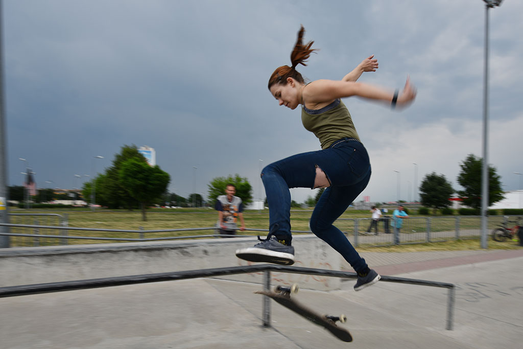 Na legnickim skateparku odbyły się zawody Skate Jam. Cz.2