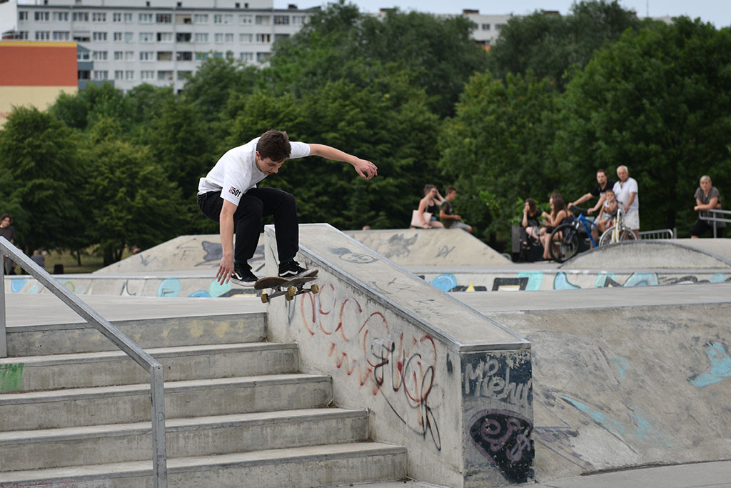 Na legnickim skateparku odbyły się zawody Skate Jam. Cz.2