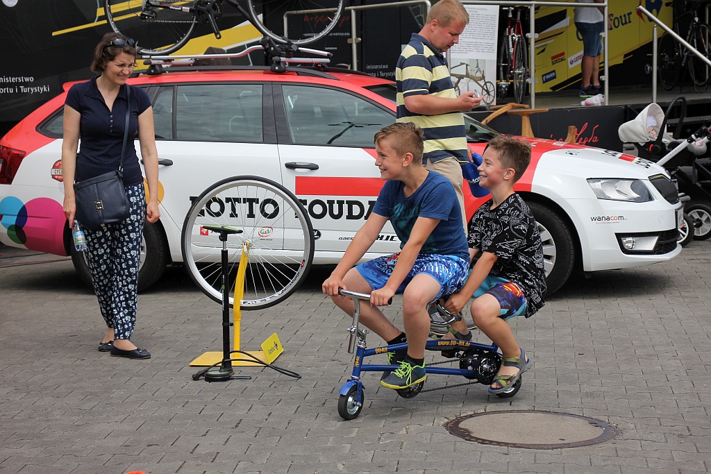 Roadshow 90 Lat Tour de Pologne zajechał do Legnicy