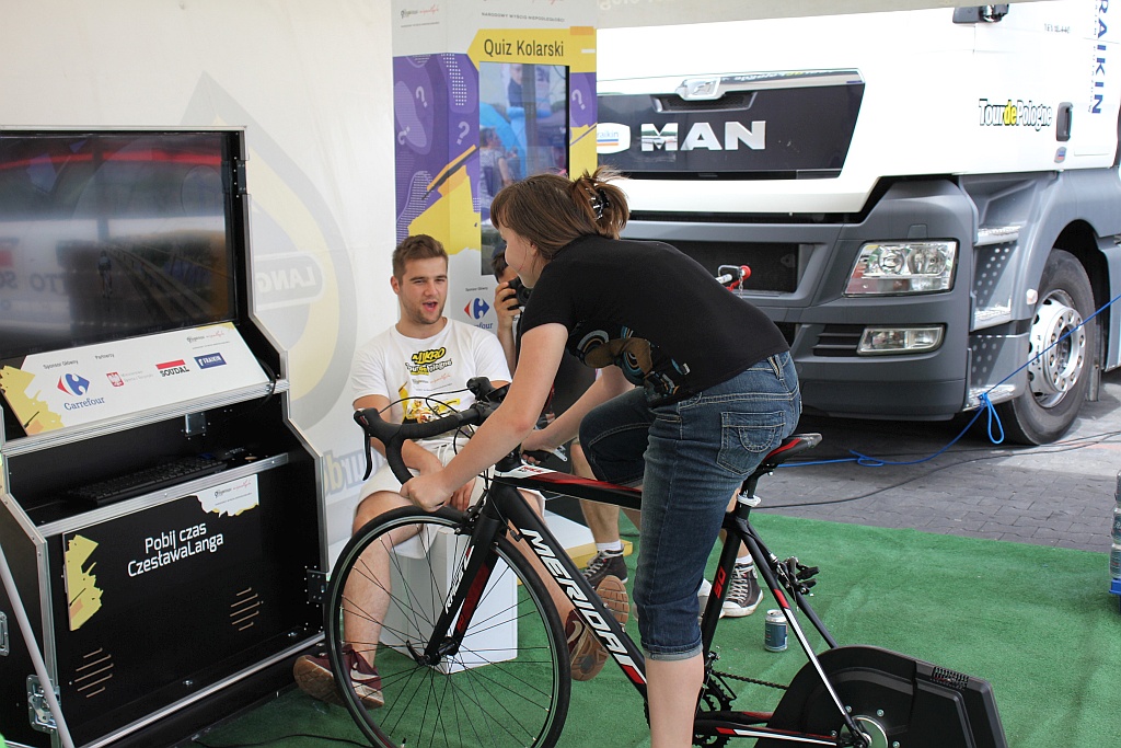 Roadshow 90 Lat Tour de Pologne zajechał do Legnicy