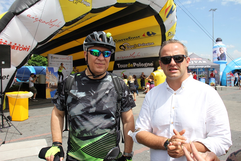 Roadshow 90 Lat Tour de Pologne zajechał do Legnicy