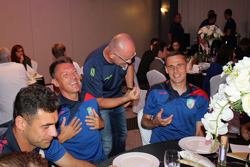 Miedź w gościach u prezydenta. Był tort, gratulacje i obiad