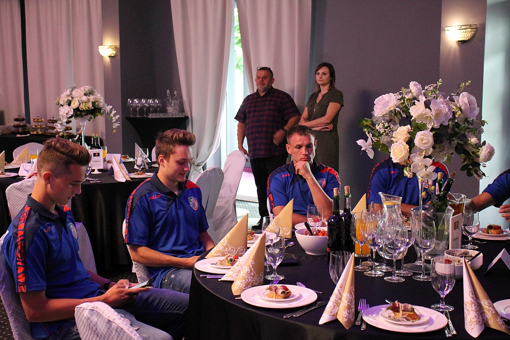 Miedź w gościach u prezydenta. Był tort, gratulacje i obiad