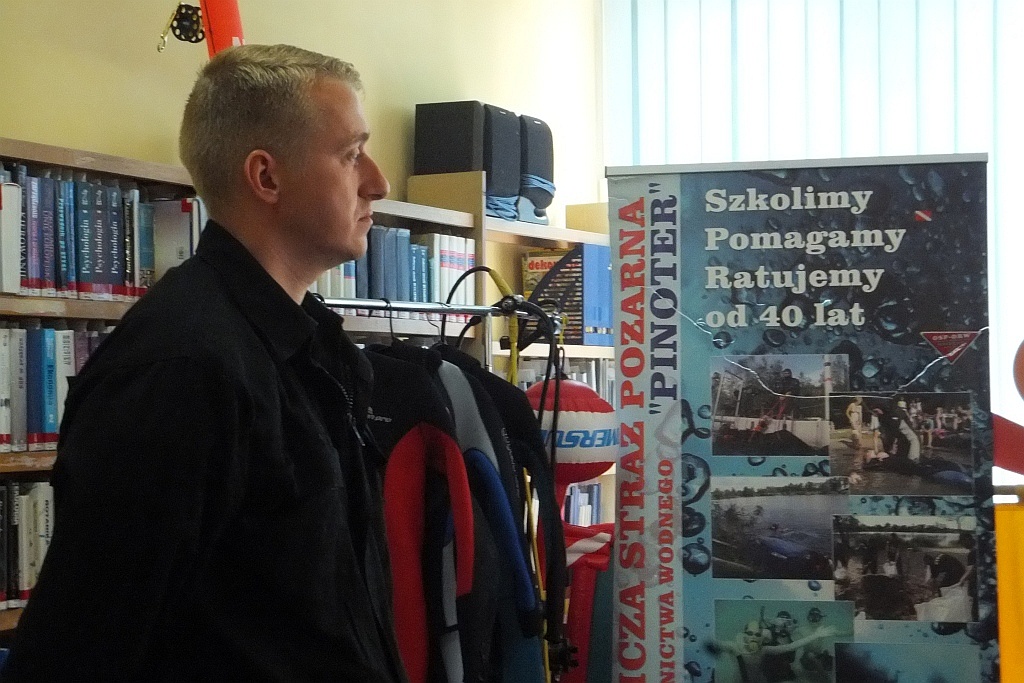 Nurkowie z Pinotera mówili o bezpieczeństwie nad wodą