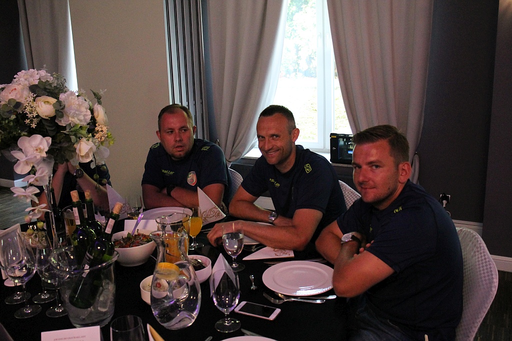 Miedź w gościach u prezydenta. Był tort, gratulacje i obiad