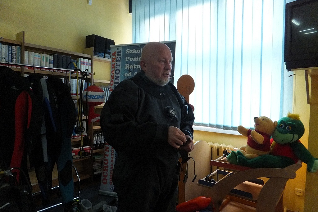Nurkowie z Pinotera mówili o bezpieczeństwie nad wodą