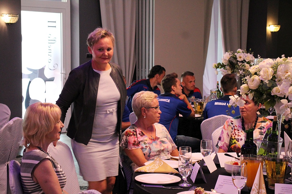 Miedź w gościach u prezydenta. Był tort, gratulacje i obiad