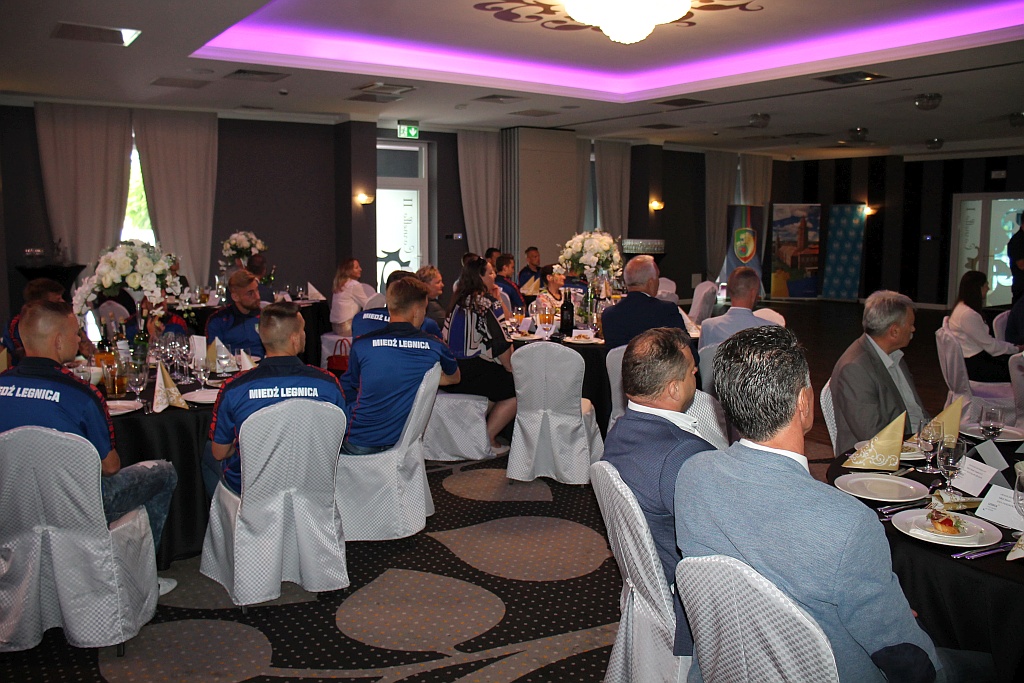 Miedź w gościach u prezydenta. Był tort, gratulacje i obiad