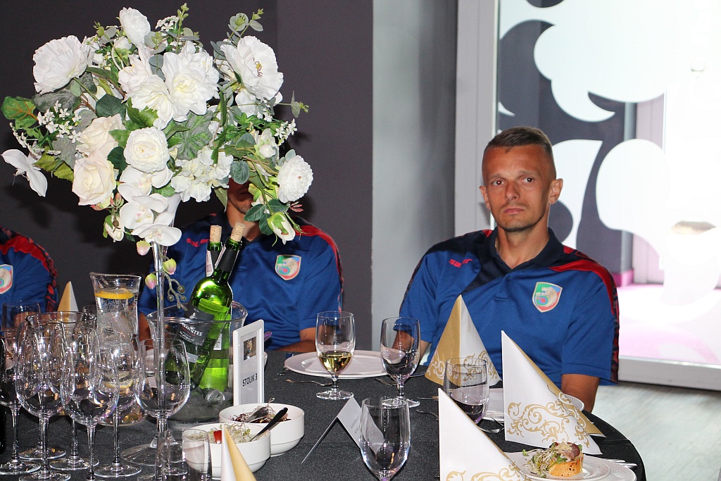 Miedź w gościach u prezydenta. Był tort, gratulacje i obiad