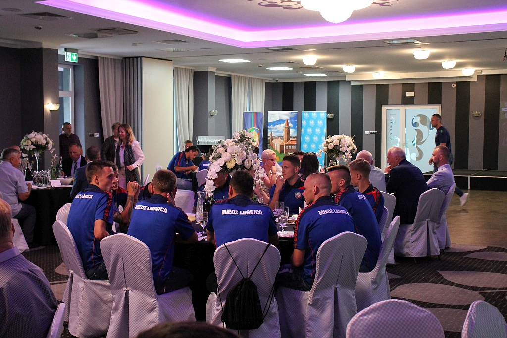 Miedź w gościach u prezydenta. Był tort, gratulacje i obiad