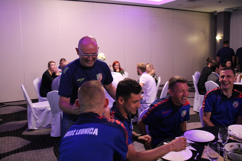 Miedź w gościach u prezydenta. Był tort, gratulacje i obiad