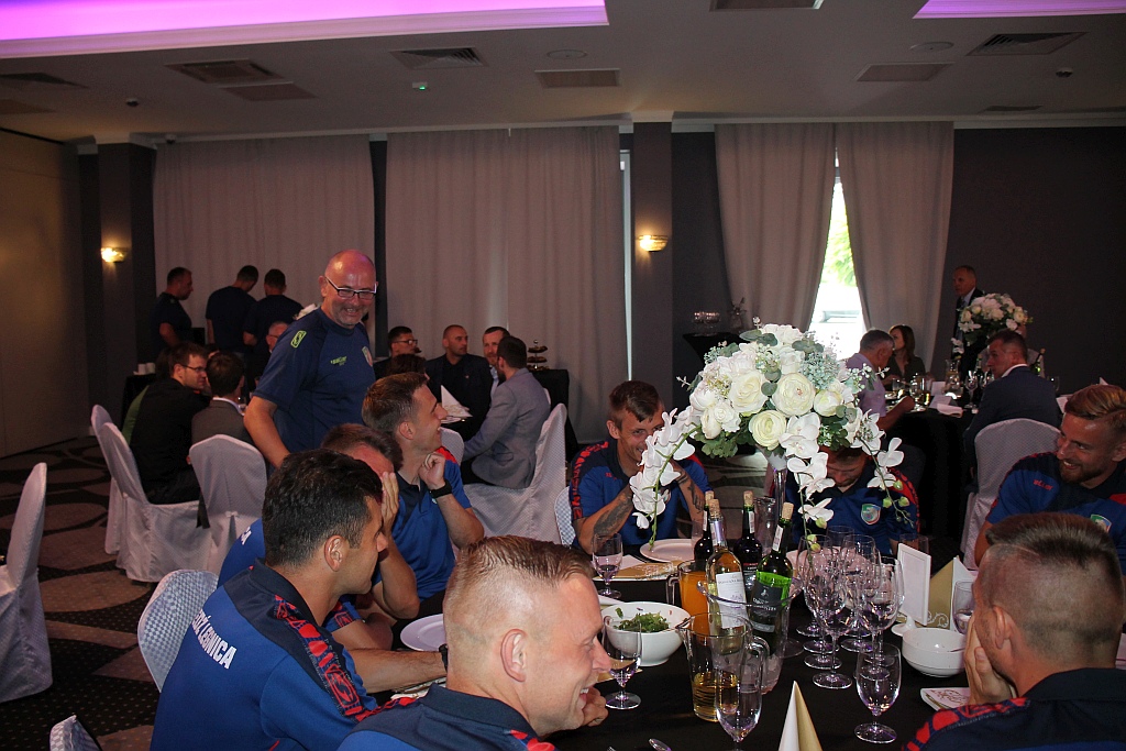 Miedź w gościach u prezydenta. Był tort, gratulacje i obiad