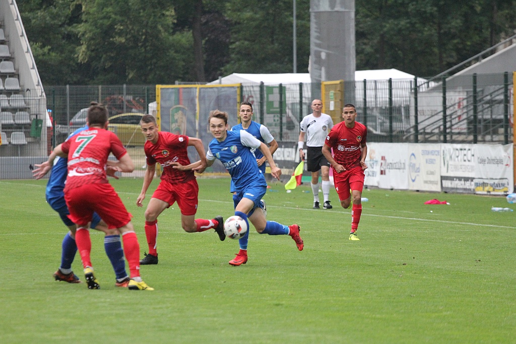 Rezerwy Miedzi wygrały z Unią i są bliskie utrzymania