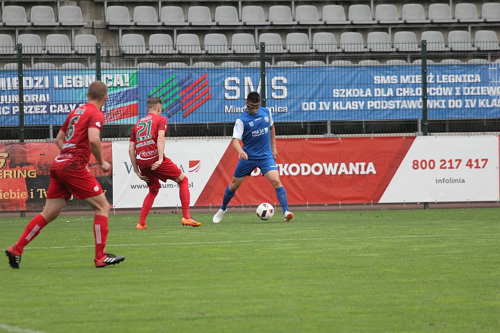 Rezerwy Miedzi wygrały z Unią i są bliskie utrzymania