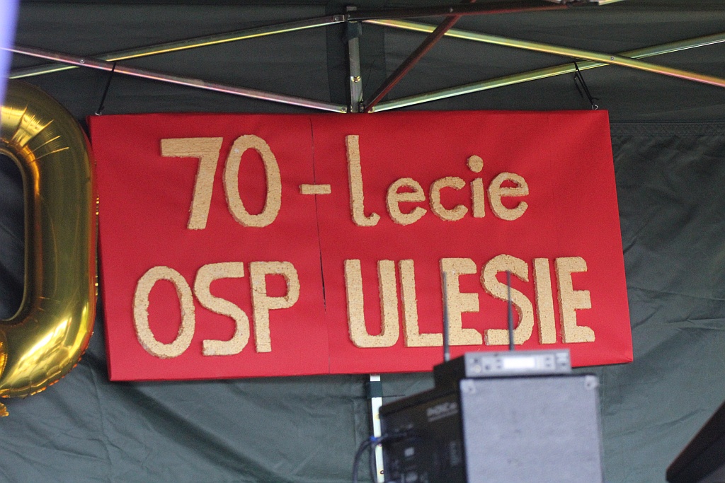 Strażacy z Ulesia świętowali jubileusz 70-lecia OSP