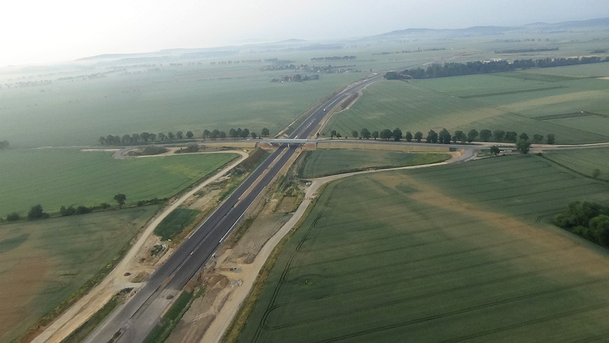 Trwają prace budowlane na odcinku S3 z Legnicy do Jawora