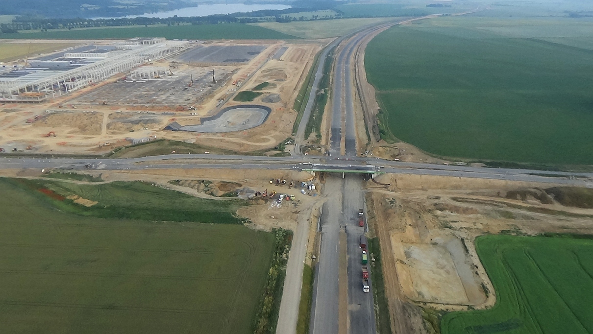 Trwają prace budowlane na odcinku S3 z Legnicy do Jawora