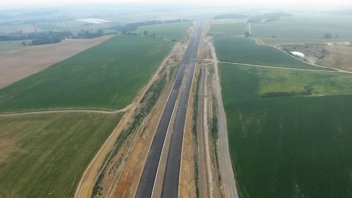 Trwają prace budowlane na odcinku S3 z Legnicy do Jawora