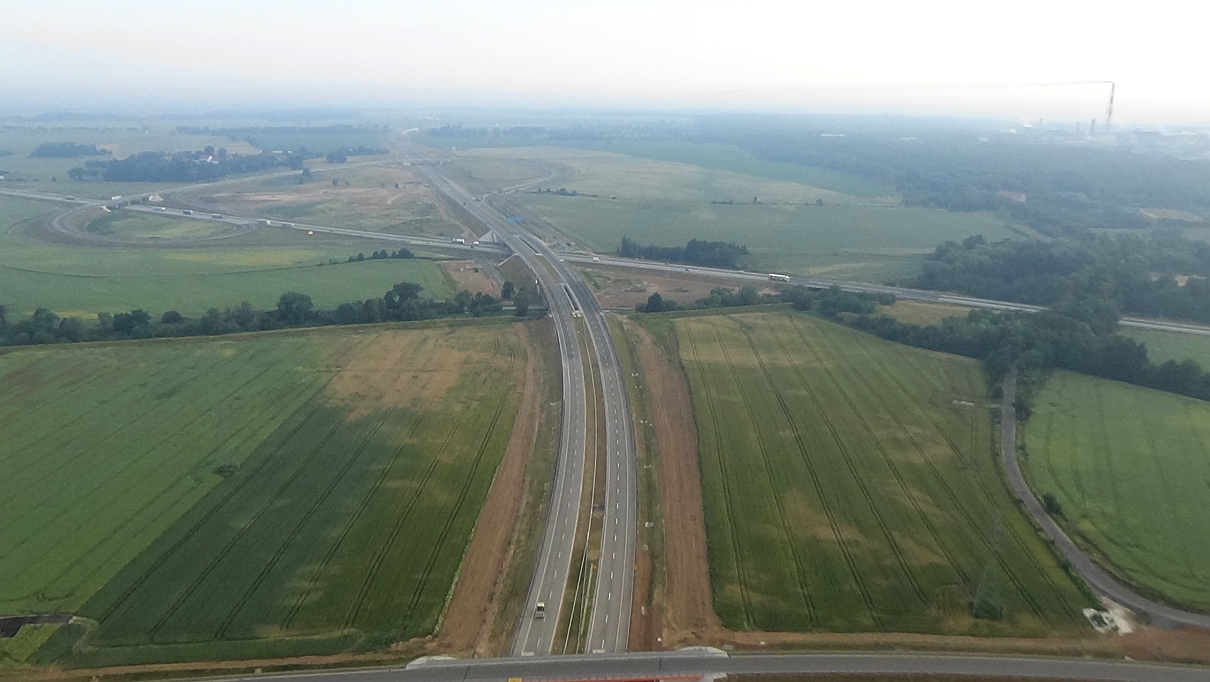 Trwają prace budowlane na odcinku S3 z Legnicy do Jawora