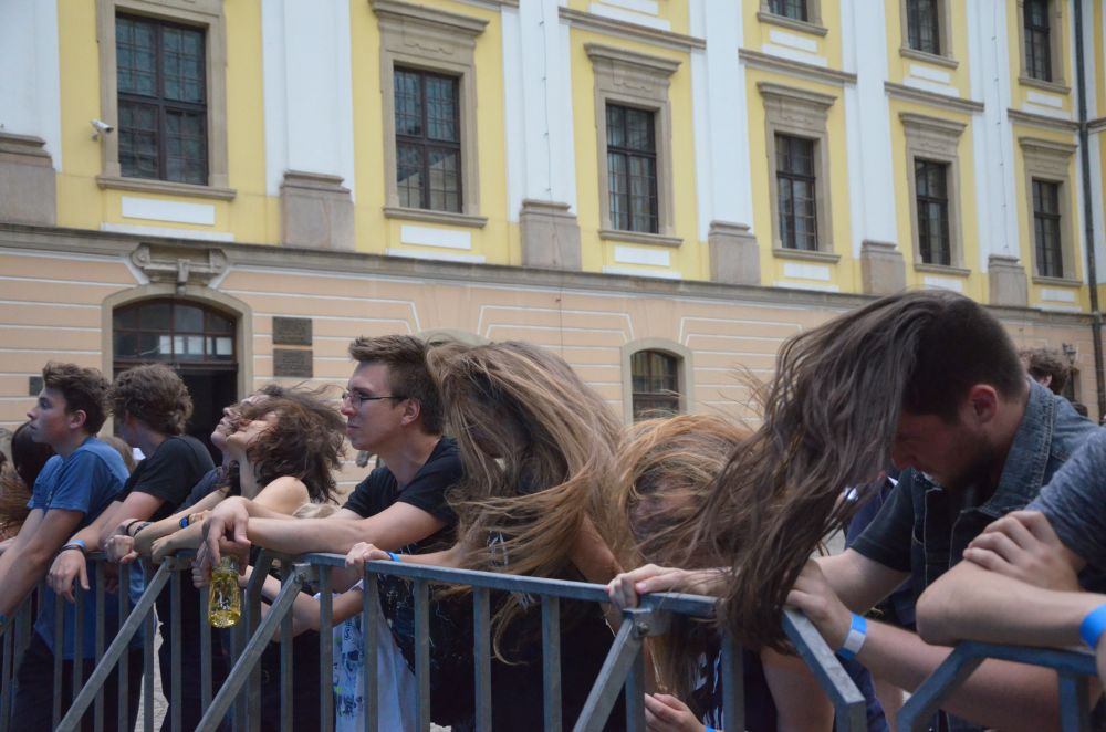 Dziedziniec Akademii Rycerskiej rozbrzmiewał rockiem