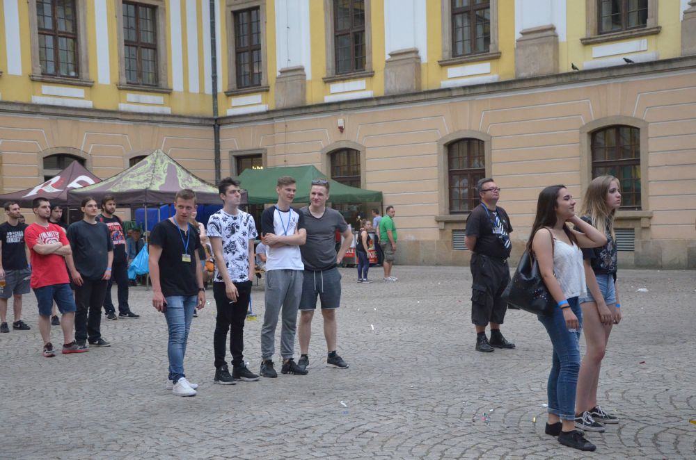 Dziedziniec Akademii Rycerskiej rozbrzmiewał rockiem