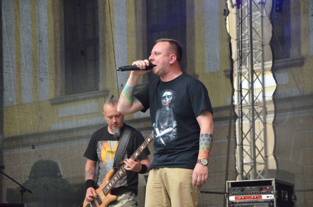 Dziedziniec Akademii Rycerskiej rozbrzmiewał rockiem