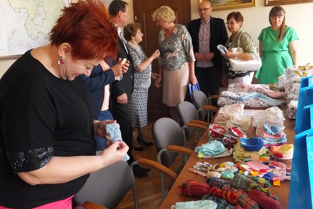 Piękne prezenty dla najmłodszych pacjentów legnickiego szpitala